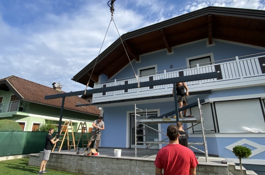 Krennovativ Metall Design - Projekt Vordach